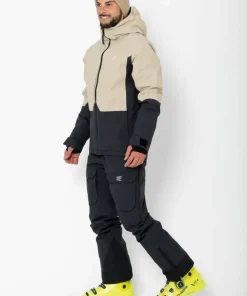 2117 of Sweden Men's Light Padded Bib Pant Soppero Black