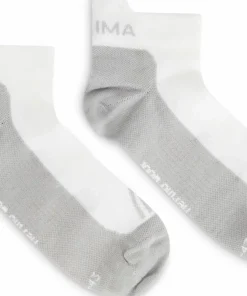 Aclima Ankle Socks 2-Pack White/light Grey