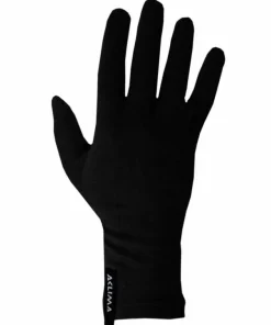 Aclima LightWool Liner Gloves Jet Black