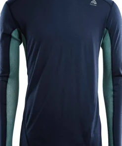 Aclima LightWool Sports Shirt Man Navy Blazer/North Atlantic