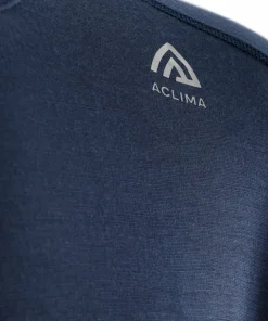 Aclima LightWool Sports Shirt Man Navy Blazer/North Atlantic
