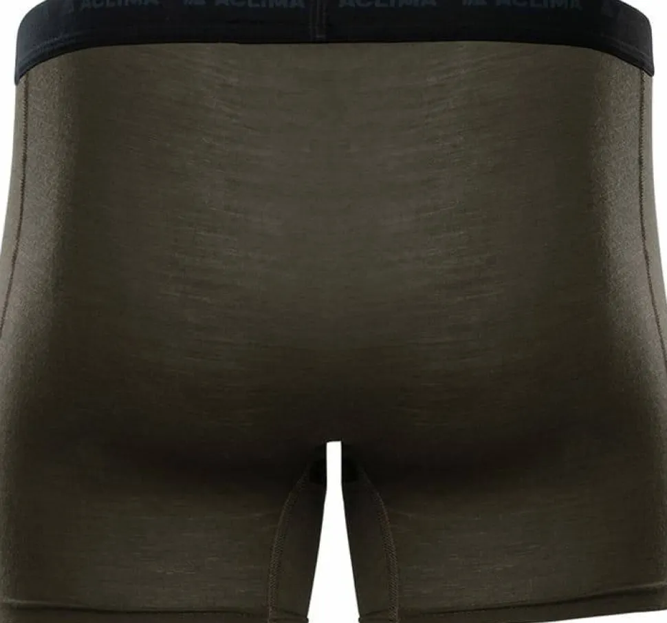 Aclima Men's LightWool 140 Boxer Tarmac