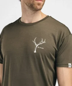 Aclima Men's Lightwool 140 Classic Tee Antler Tarmac