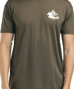 Aclima Men's Lightwool 140 Classic Tee Mountain Tarmac