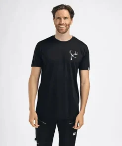 Aclima Men's Lightwool 140 Classic Tee Antler Jet Black