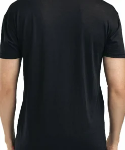 Aclima Men's Lightwool 140 Classic Tee Mountain Jet Black