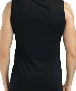 Aclima Men's Lightwool 140 Singlet V2 Jet Black