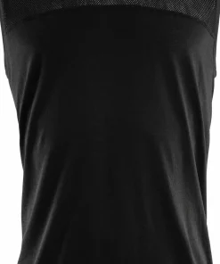 Aclima Men's LightWool Sports Singlet Jet Black