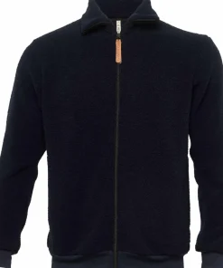 Aclima Men's ReBorn Terry Jacket Navy Melange