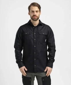 Aclima Men's ReBorn Woolshirt Dark Grey Melange