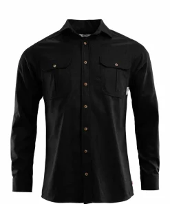 Aclima Men's ReBorn Woolshirt Dark Grey Melange