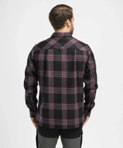 Aclima Men's ReBorn Woolshirt Check/Dark Grey/Fudge