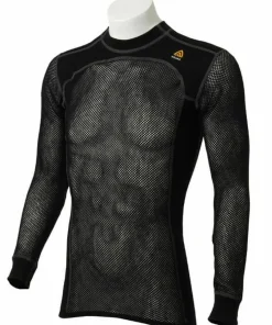 Aclima Men's WoolNet Crewneck Jet Black