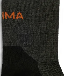 Aclima Running Socks 2-Pack Grey/jet Black