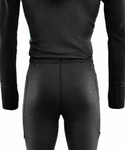 Aclima WarmWool Overall 3/4 Man Marengo/Jet Black/Green Gables