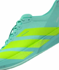 Adidas Men's Adizero Adios 9 Flash Aqua/Lucid Lemon/Zero Metalic