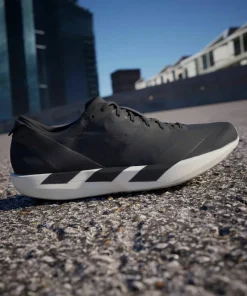 Adidas Men's Adizero Adios 9 Black/Black/Iron Mint