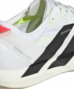 Adidas Men's Adizero Adios 9 Cloud White/Core Black/Lucid Red