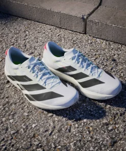 Adidas Men's Adizero Adios 9 Cloud White/Core Black/Lucid Red