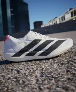 Adidas Men's Adizero Adios 9 Cloud White/Core Black/Lucid Red
