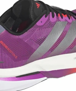 Adidas Men's Adizero Boston 13 Purple/Silver Metallic/Lucid Red