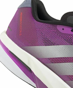 Adidas Men's Adizero Boston 13 Purple/Silver Metallic/Lucid Red
