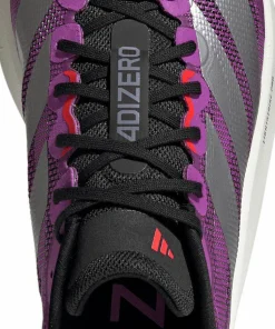 Adidas Men's Adizero Boston 13 Purple/Silver Metallic/Lucid Red