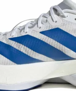 Adidas Men's Adizero Boston 13 Cloud White / Team Royal Blue / Halo Silver