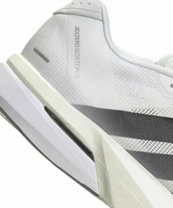 Adidas Men's Adizero Boston 13 Cloud White / Core Black / Dash Grey