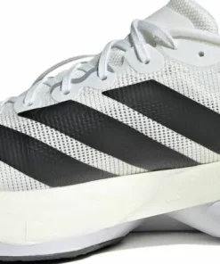 Adidas Men's Adizero Boston 13 Cloud White / Core Black / Dash Grey