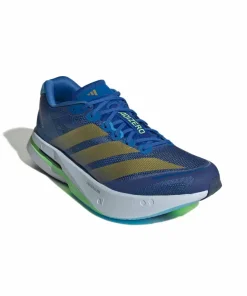 Adidas Men's Adizero Boston 13 Blue / Goldmt / Blue Burst