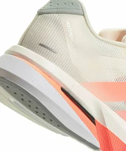 Adidas Men's Adizero Boston 13 Off White / Lucid Orange / Grey