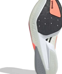 Adidas Men's Adizero Boston 13 Off White / Lucid Orange / Grey