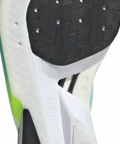 Adidas Men's Adizero Boston 13 Flash Aqua/Cloud White/Lucid Lemon