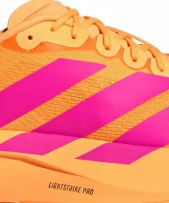 Adidas Men's Adizero Evo SL Flash Oerange/Shock Pink/Iron Metallic