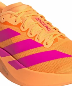 Adidas Men's Adizero Evo SL Flash Oerange/Shock Pink/Iron Metallic