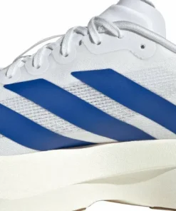 Adidas Men's Adizero Evo SL Cloud White / Royal Blue / Pure Ruby