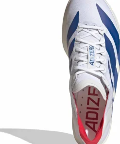 Adidas Men's Adizero Takumi Sen 11 Cloud White/Team Royal Blue/Pure Ruby