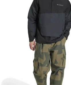 Adidas Men's Cargo Aop Pants Carbon/legivy/olistr/