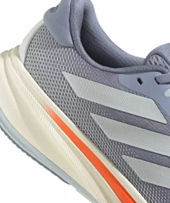 Adidas Men's Supernova Rise 2 Silver/Zero Metallic/Impact Orange