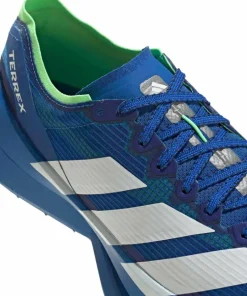 Adidas Men's Terrex Agravic Speed Ultra 2 Blue/Cloud white/Lime burst