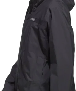 Adidas Men's Terrex Multi RAIN.RDY 2.5-Layer Rain Jacket Black