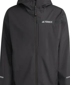 Adidas Men's Terrex Multi RAIN.RDY 2.5-Layer Rain Jacket Black