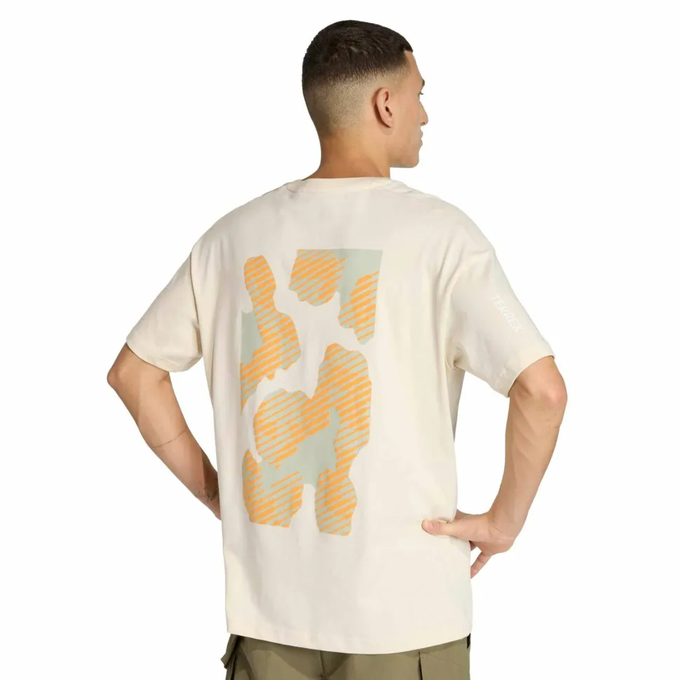 Adidas Men's Terrex Multi Tee Meadow Pack Wonder white