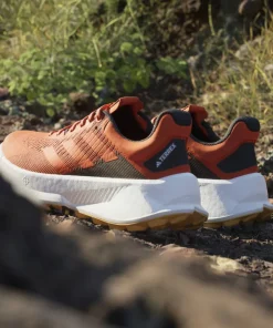 Adidas Men's Terrex Soulstride Ultra Trail Running Shoes Semi Impact Orange/Semi Impact Orange/Core Black