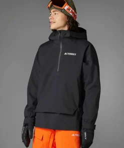 Adidas Men's Terrex Xperior 2L Lined RAIN.DRY Anorak Black/Black
