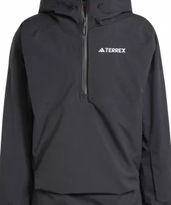 Adidas Men's Terrex Xperior 2L Lined RAIN.DRY Anorak Black/Black