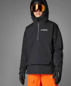 Adidas Men's Terrex Xperior 2L Lined RAIN.DRY Anorak Black/Black