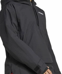Adidas Men's Terrex Xperior 2L Lined RAIN.DRY Anorak Black/Black