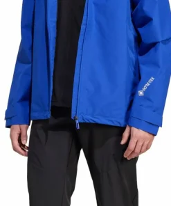 Adidas Men's Terrex Xperior 2L Gore-Tex Performance Jacket Semi Lucid Blue